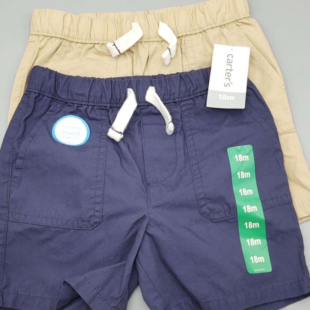 2 pair Carter's shorts